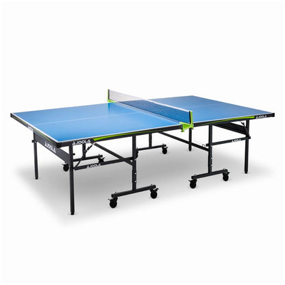 JOOLA Tischtennisplatte Outdoor Rally - Profi Tischtennistisch 6 MM Aluminium-Verbundoberfläche Wetterfest - Klappbares Untergestell - Schneller Aufbau